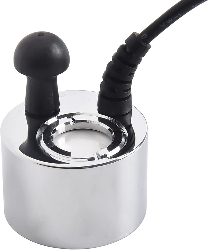 Aquarium Fish Tank Atomizer, Ultrasonics Mist Maker, Fog Maker For Water Fountain Pond Rockery Fishtank Vase Birdbath, Rockery Bonsai Water Ornaments Single Head Atomizer