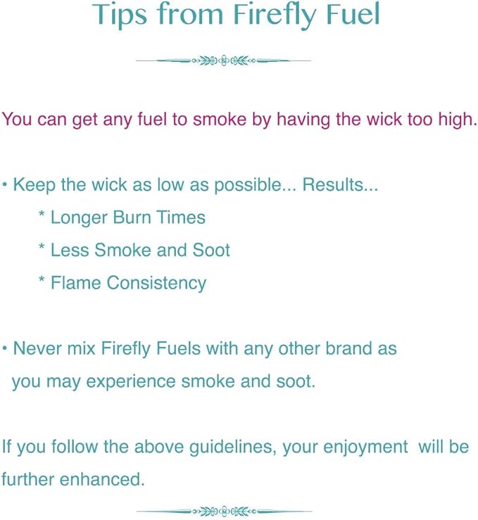 Firefly Tiki Torch Fuel – Clean-Burning Outdoor Lamp Oil for Tiki Torches and Lanterns. Low Smoke, Eucalyptus Formula, Long-Lasting – Outdoor Patio & Garden Use - 1 Gallon