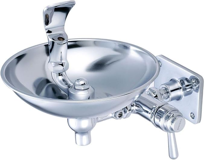 Central Brass Drinking Fountain Wall-Mount Chrome 0366-HX8WB