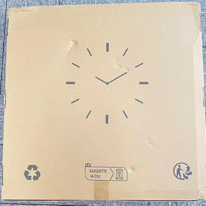 Large Wall Clocks for Living Room Decor, 24 Inch Round Black Metal Silent Non Ticking Battery Operated Jumbo Numerals Modern Vintage Decorative Clock Wall for Bedroom,Kitchen,Office,Farmhouse