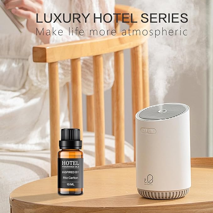 Hotel Collection Diffuser Oil Inspired by The Conic 5-Star Hotel Coastal Blend No.1014,Essential Oils for Diffusers for Home Hotel Scents for Home,Waterless Essential Oil Diffuser (10ml)