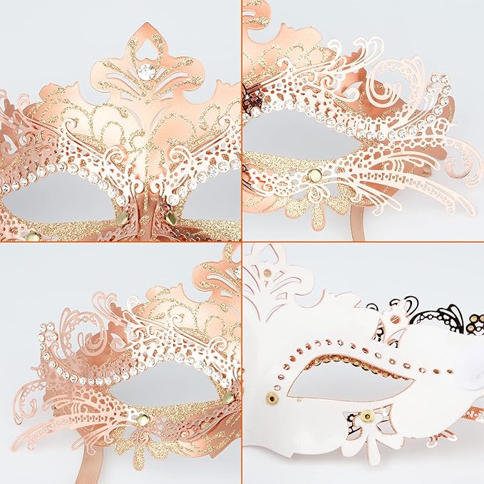 Hoshin Masquerade Mask, Mardi Gras Deecorations Venetian Masks for Womens