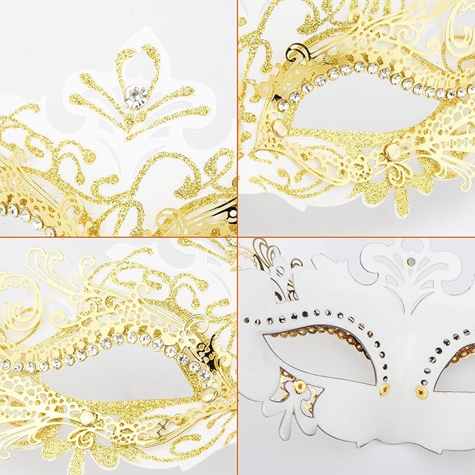 Hoshin Masquerade Mask, Mardi Gras Deecorations Venetian Masks for Womens