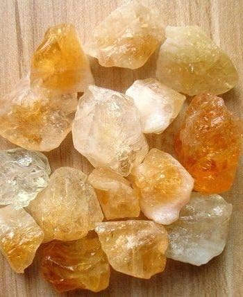1 Lb Citrine Bulk Rough Raw Natural Crystal Stone for Cabbing, Tumbling, Lapidary, Polishing, Wire Wrapping, Wicca, Reiki Healing, Mediation, Chakra Balancing