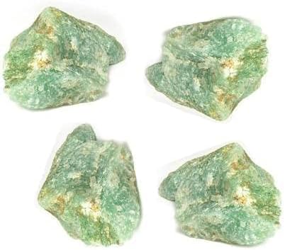 1 Lb Green Jade Bulk Rough Raw Natural Crystal Stone for Cabbing, Tumbling, Lapidary, Polishing, Wire Wrapping, Wicca, Reiki Healing, Mediation, Chakra Balancing