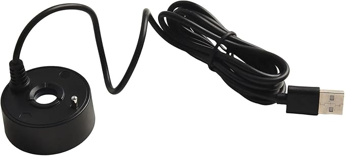 Mist Maker Fog Maker For Indoor Fountain, Pond, Rockery, Aquarium, Vase Or Fish Tank,Long 1.4m Cable And 5W Power,For Home Garden Decor(Black)
