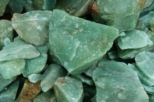 1 Lb Green Aventurine Bulk Rough Raw Natural Crystal Stone for Cabbing, Tumbling, Lapidary, Polishing, Wire Wrapping, Wicca, Reiki Healing, Mediation, Chakra Balancing