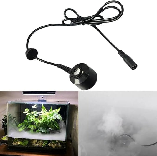 Mini Mist Maker Fogger, 24V DC Lightless Water Fountain Pond Fog Machine Atomizer Air Humidifier, 36Mm Mist Humidifier Atomizer Nozzle