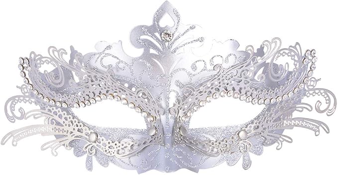 Hoshin Masquerade Mask, Mardi Gras Deecorations Venetian Masks for Womens