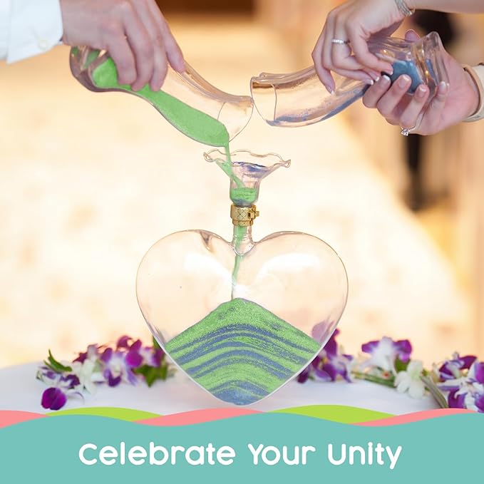 Key Lime Unity Sand, 1 LB (16 oz), Colored Sand for Weddings, Vase Filler, Home Décor, Craft Sand, and More