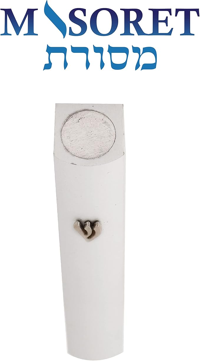 1-Piece Aluminum Door Mezuzah Cases: Special Profile, No Holes, 5-Inch 12cm Hebrew Parchment Scroll Holder Boxes