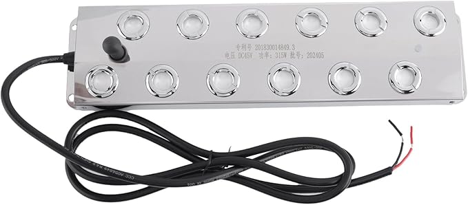 12 Heads Mist Maker Ultrasonic Mist Fogger Air Humidifier Water Fountain Fog Maker Machine Stainless Steel Fogger