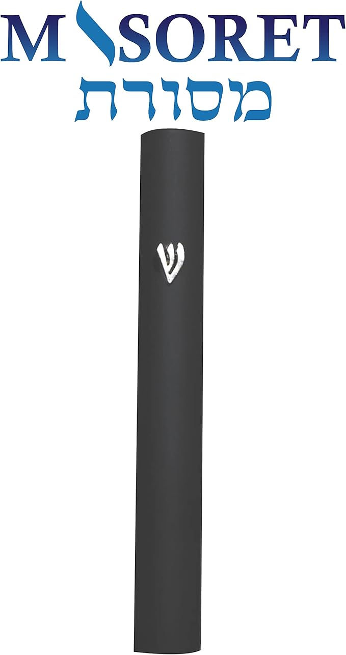 1-Piece Aluminum Door Mezuzah Cases: Special Profile, No Holes, 3-Inch 7cm Hebrew Parchment Scroll Holder Boxes