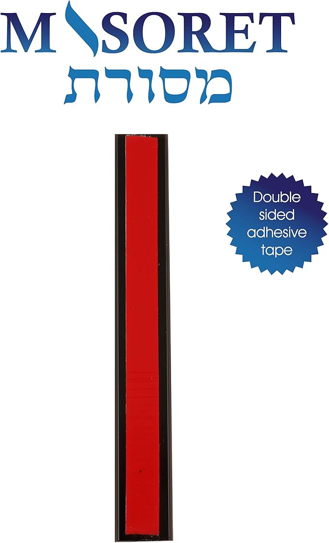 1-Piece Aluminum Door Mezuzah Cases: Special Profile, No Holes, 3-Inch 7cm Hebrew Parchment Scroll Holder Boxes