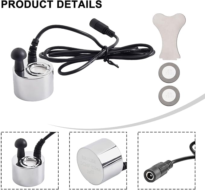 Atomizer Mist Maker Kit for Aquarium and Paludarium, Fountain Fogger Transducer Disc with Tool for M-011B M011B Heater