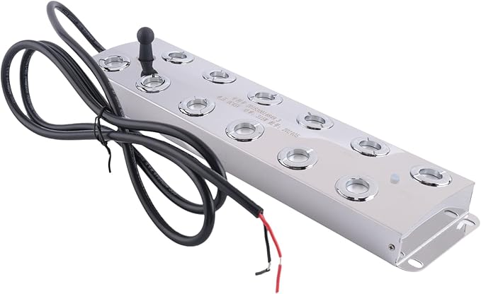 12 Heads Mist Maker Ultrasonic Mist Fogger Air Humidifier Water Fountain Fog Maker Machine Stainless Steel Fogger