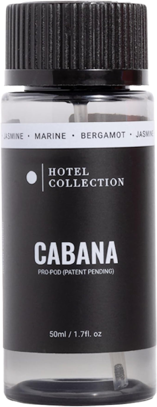 Hotel Collection Diffuser Oil-Cabana Pro-Pod-Aromatherapy Essential Fragrance-Botanical Jasmine, Bergamot & Fresh Marine Notes-50ML 1.7 Fl oz