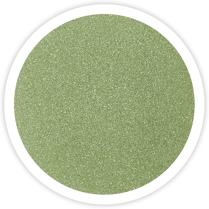 Sandsational Sparkle Sage Green Unity Sand, 1 LB (16 oz), Colored Sand for Weddings, Vase Filler, Home Décor, Craft and More