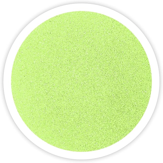 Honeydew Green Unity Sand, 1 LB (16 oz), Colored Sand for Weddings, Vase Filler, Home Décor, Craft Sand, Aquarium Sand, and More