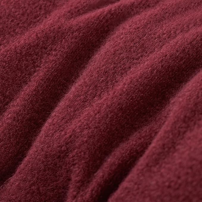 Sunolga 36" Door Draft Stopper Blocks Hot Cold Air with Removable Washable Cover for Gaps Up to 3", All-Season Noise and Wind Seal for The Bottom of Door and Window, Red