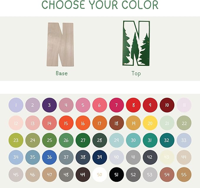 Name Sign For Nursery, Boho Nursery Sign, Family Name Signs, 3D Wall Art for Children & Kids Rooms, Baby Shower, First birthday gift (Floral)