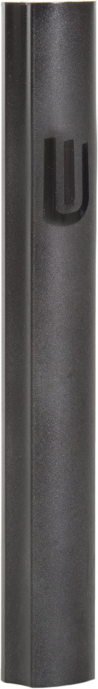 1-Piece Aluminum Door Mezuzah Cases: Special Profile, No Holes, 3-Inch 7cm Hebrew Parchment Scroll Holder Boxes