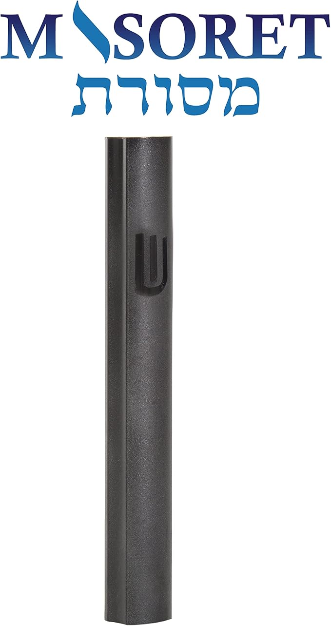 1-Piece Aluminum Door Mezuzah Cases: Special Profile, No Holes, 3-Inch 7cm Hebrew Parchment Scroll Holder Boxes