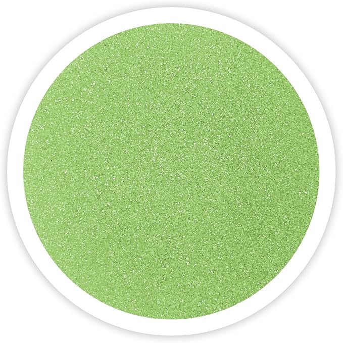Meadow Green Unity Sand, 1 LB (16 oz), Colored for Weddings, Vase Filler, Home Décor, Craft, Aquarium, and More