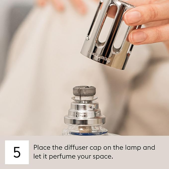 Maison Berger - Land of Spices - Lampe Berger Fragrance Refill Oil for Home Diffusers - Luxury Air Freshener with Saffron, Cinnamon & Incense Notes - 16.9 Fl Oz (500ml)