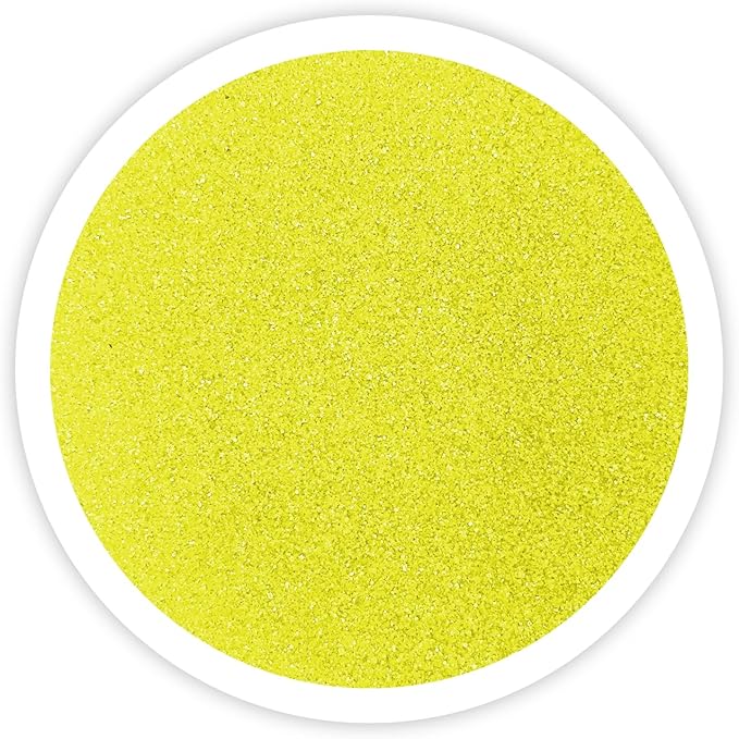 Lemon Lime Unity Sand, 1 LB (16 oz), Colored Sand for Weddings, Vase Filler, Home Décor, Craft Sand, and More