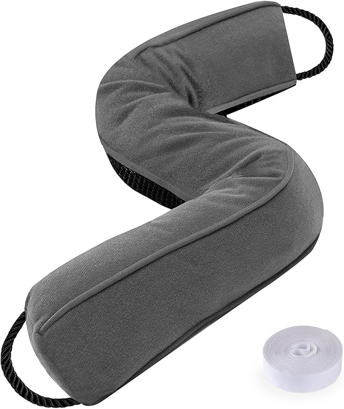 Sunolga 36" Door Draft Stopper Blocks Hot Cold Air with Removable Washable Cover for Gaps Up to 3", All-Season Noise and Wind Seal for The Bottom of Door and Window, Grey