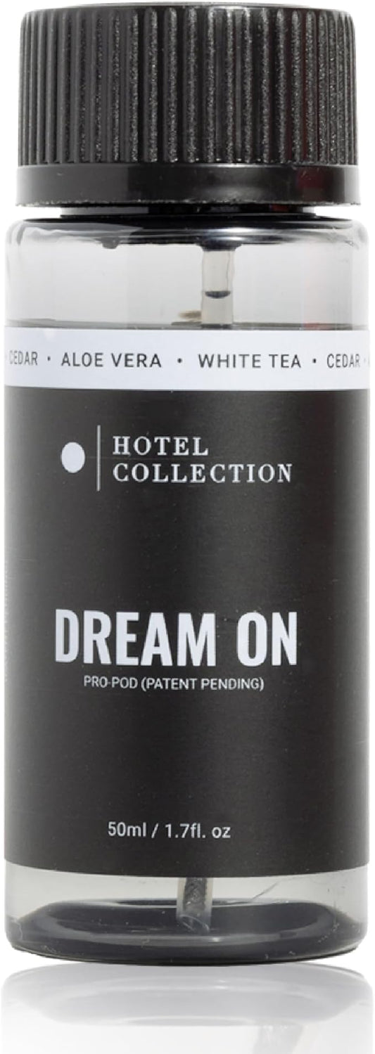 Hotel Collection Diffuser Oil-Dream On Pro-Pod-Aromatherapy Essential Fragrance-Luxury Hotel Inspired-White Tea, Cedarwood & Amber-50ML 1.7 Fl oz