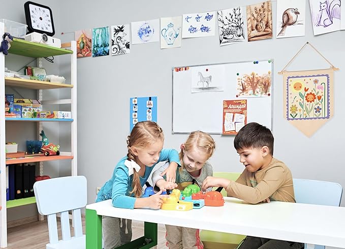 Spring Day-Above the Crib-Wall Decor Gifts for Baby Boys Girls Kids-Canvas Hanging Flag Pennant Banner Wall Decor Gifts for Nursery Homeschool Baby Room Playroom Reading Room Bedroom Front Door