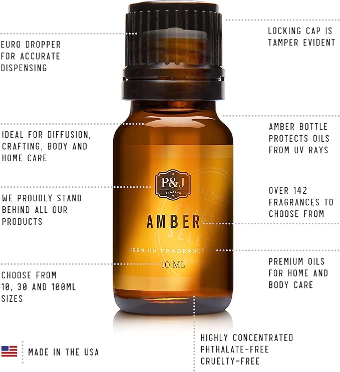 P&J Trading Fragrance Oil | Frankincense & Myrrh Oil 30ml - Candle Scents for Candle Making, Freshie Scents, Soap Making Supplies, Diffuser Oil Scents