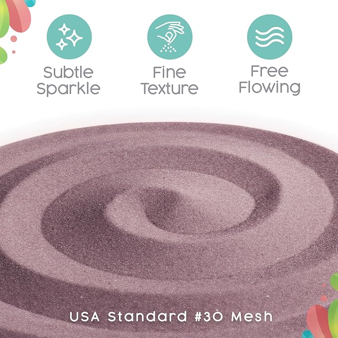 Quartz Unity Sand, 1 LB (16 oz), Colored Sand for Weddings, Vase Filler, Home Décor, Craft Sand, Aquarium Sand, and More