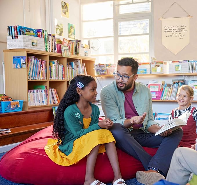 Now I Lay Me Down To Sleep-Prayer Sign Above Crib-Scripture Gift for Baby Boys Girls Kids-Christian Bible Verses-Canvas Hanging Pennant Banner Wall Decor Gift for Nursery Baby Room Homeschool Playroom