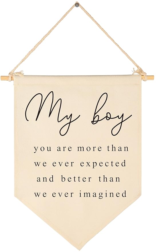 Christian Kids Sunday School Classroom Decor-Biblical Affirmations-Bible Verses-Homeschool Education-Scripture Gift for Boys Girls Kids-Canvas Hanging Flag Pennant Banner Wall Decor Gifts for Nursery