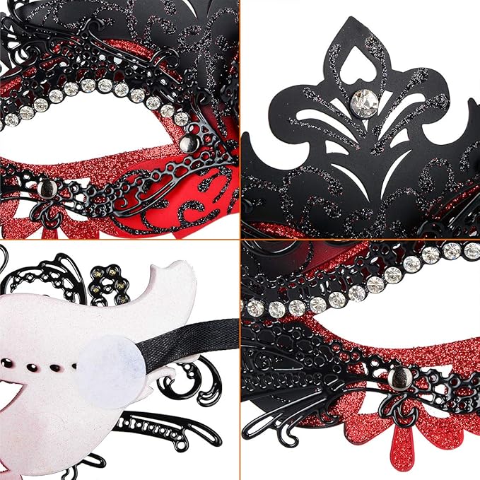 Hoshin Masquerade Mask, Mardi Gras Deecorations Venetian Masks for Womens