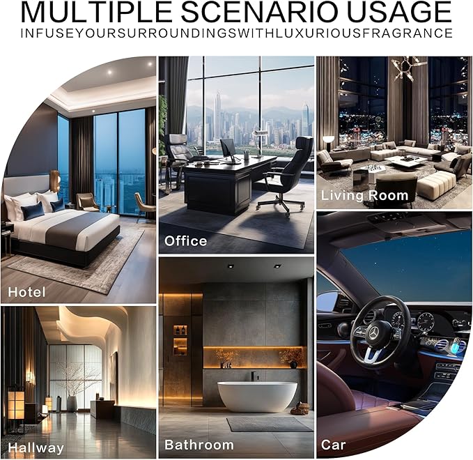 Hotel Collection Diffuser Oil Inspired by The Conic 5-Star Hotel Coastal Blend No.1014,Essential Oils for Diffusers for Home Hotel Scents for Home,Waterless Essential Oil Diffuser (10ml)