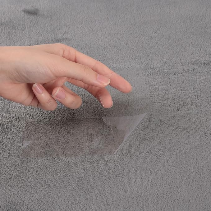 NANPIPER King Size Sherpa Blanket, Soft Fleece Throw for Bed, Reversible Thick Fuzzy Blanket for Winter (Light Grey, 90x108 inches)