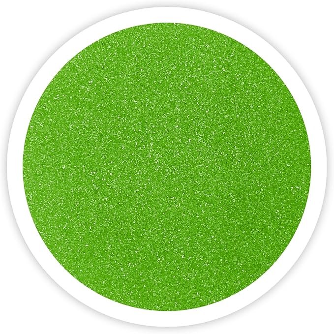 Lime Green Unity Sand, 1 LB (16 oz), Colored Sand for Weddings, Vase Filler, Home Décor, Craft Sand, Aquarium Sand, and More