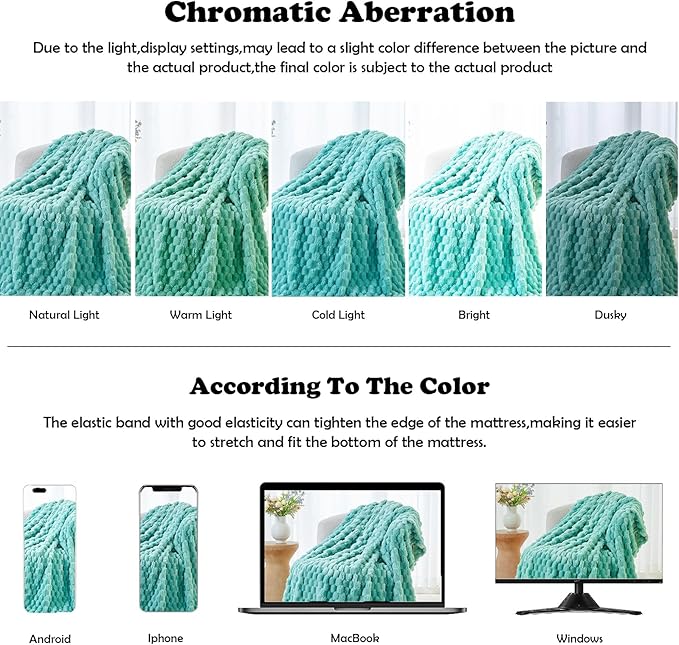 NEWCOSPLAY Super Soft Queen Blanket Sage Green Premium Silky Flannel Fleece 3D Clouds Stylish Jacquard Lightweight Bed Blanket All Season Use 350GSM (Sage Green, Queen(90"x90"))