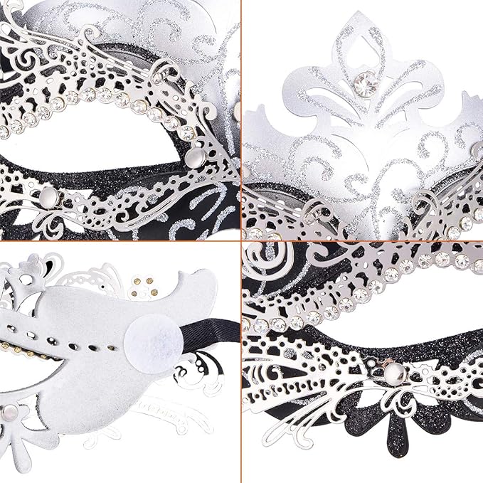 Hoshin Masquerade Mask, Mardi Gras Deecorations Venetian Masks for Womens