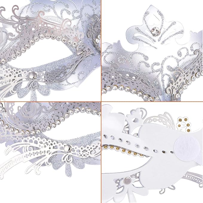Hoshin Masquerade Mask, Mardi Gras Deecorations Venetian Masks for Womens