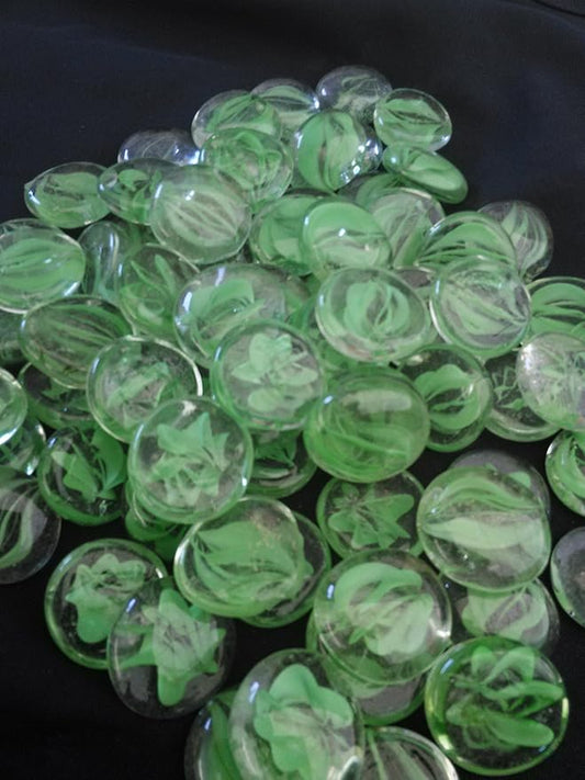 3 Pound a Granel Green Tumbled Stones 1/2 "Cristales De Sanación Reiki Con Bolsa From Jmbamboo
