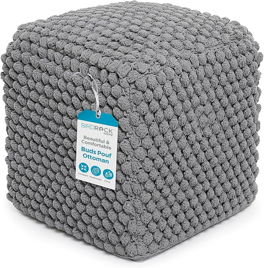 BIRDROCK HOME Square Tall Grey
